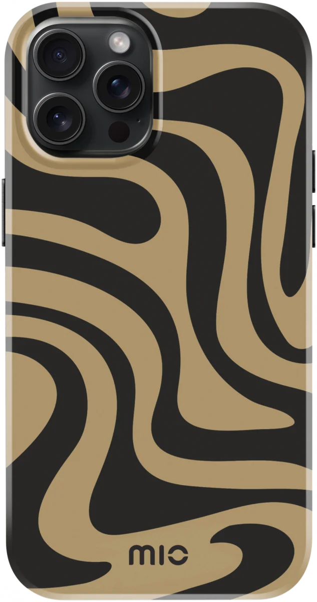 MIO MagSafe Apple iPhone 15 Pro Max Hoesje Hard Shell Swirl afbeelding 1
