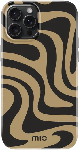 MIO MagSafe Apple iPhone 15 Pro Max Hoesje Hard Shell Swirl afbeelding 1