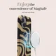 MIO MagSafe Apple iPhone 11 / XR Hoesje Hard Shell Cover Swirl afbeelding 6