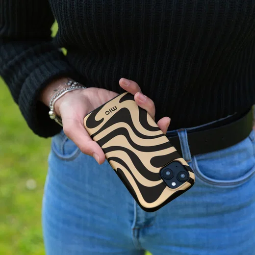 MIO MagSafe Apple iPhone 11 / XR Hoesje Hard Shell Cover Swirl afbeelding 8