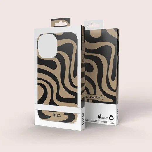 MIO MagSafe Apple iPhone 11 / XR Hoesje Hard Shell Cover Swirl afbeelding 10