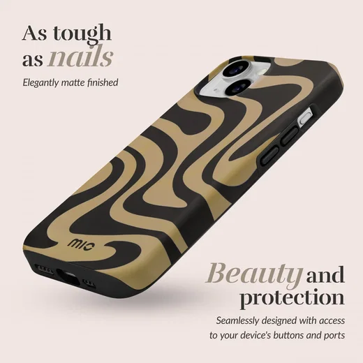 MIO MagSafe Apple iPhone 11 / XR Hoesje Hard Shell Cover Swirl afbeelding 3