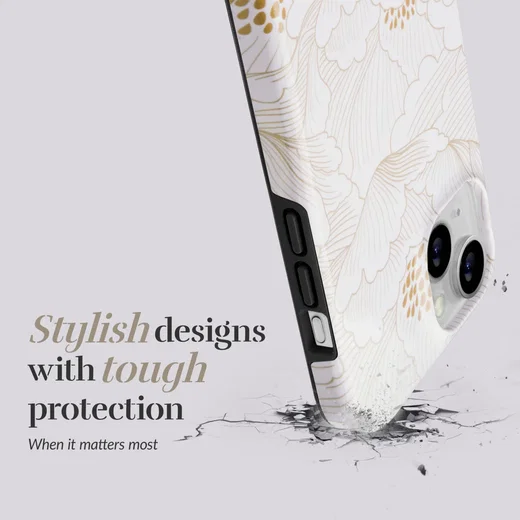 MIO MagSafe Apple iPhone 15 Pro Max Hoesje Hard Shell White Roses afbeelding 7