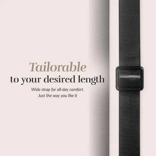 MIO Lanyard Universeel Nylon Telefoonkoord / Telefoonketting Zwart afbeelding 6