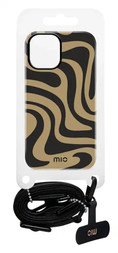 MIO Lanyard Universeel Nylon Telefoonkoord / Telefoonketting Zwart afbeelding 8