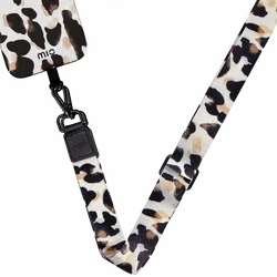 MIO Lanyard Universeel Nylon Telefoonkoord / Telefoonketting Leopard afbeelding