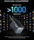 Anker 67W GaN Wall Charger 3-Poorts Inklapbare Snellader Zwart afbeelding 5
