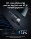 Anker 67W GaN Wall Charger 3-Poorts Inklapbare Snellader Zwart afbeelding 6