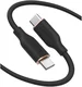 Anker 643 PowerLine III Flow (100W) USB-C Siliconen Kabel PD 0.9M Zwart afbeelding 1