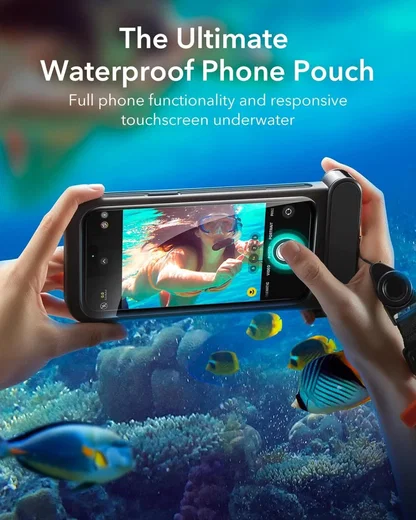 ESR iPhone 14 Pro Max / 15 Pro Max Waterdicht Hoesje IPX8 Waterproof Zwart afbeelding 2