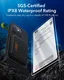 ESR iPhone 14 Pro Max / 15 Pro Max Waterdicht Hoesje IPX8 Waterproof Zwart afbeelding 6
