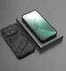 Xiaomi 14 Hoesje Shockproof Kickstand Back Cover Zwart afbeelding 6