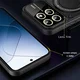 Xiaomi 14 Hoesje met Magnetische Kickstand Ring Zwart afbeelding 5
