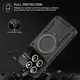 Xiaomi 14 Hoesje met Magnetische Kickstand Ring Blauw afbeelding 7