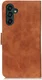 KHAZNEH Samsung Galaxy A55 Hoesje Retro Wallet Book Case Bruin afbeelding 8