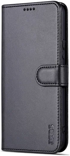 AZNS Samsung Galaxy A55 Hoesje Wallet Book Case Kunstleer Zwart afbeelding 7