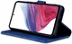 AZNS Samsung Galaxy A55 Hoesje Wallet Book Case Kunstleer Blauw afbeelding 3