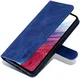 AZNS Samsung Galaxy A55 Hoesje Wallet Book Case Kunstleer Blauw afbeelding 5