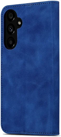 AZNS Samsung Galaxy A55 Hoesje Wallet Book Case Kunstleer Blauw afbeelding 8