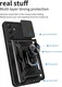Samsung Galaxy A55 Hoesje met Camera Slider en Kickstand Ring Rood afbeelding 6