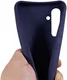 Samsung Galaxy A55 Hoesje Flexibel TPU met Koord Back Cover Blauw afbeelding 6