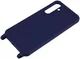 Samsung Galaxy A55 Hoesje TPU Back Cover + Telefoon Koord Blauw afbeelding 5