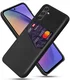 Samsung Galaxy A55 Hoesje met Kaarthouder Back Cover Zwart afbeelding 1