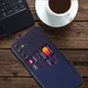 Samsung Galaxy A55 Hoesje met Kaarthouder Back Cover Blauw afbeelding 2