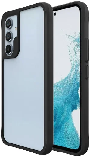 Samsung Galaxy A55 Hoesje Armor Back Cover Zwart afbeelding 1