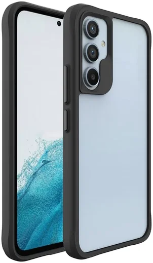 Samsung Galaxy A55 Hoesje Armor Back Cover Zwart afbeelding 2