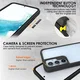 Samsung Galaxy A55 Hoesje Armor Back Cover Zwart afbeelding 7