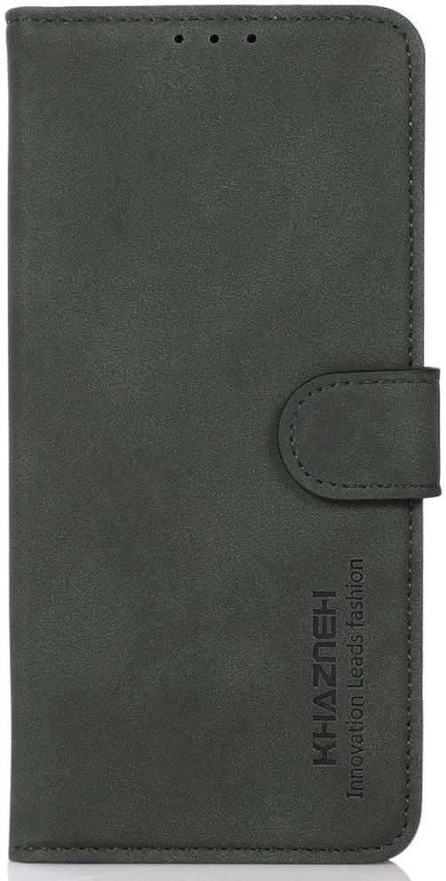 KHAZNEH Motorola Moto G04 / G24 Hoesje Retro Wallet Book Case Groen afbeelding 6