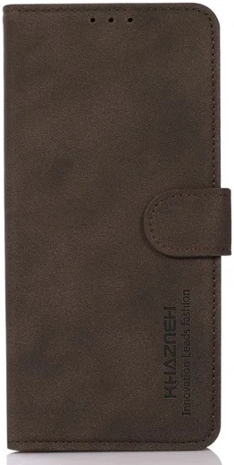 KHAZNEH Motorola Moto G04 / G24 Hoesje Retro Wallet Book Case Bruin afbeelding 6