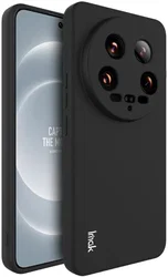 IMAK UC-4 Xiaomi 14 Ultra Hoesje Flexibel TPU Back Cover Zwart afbeelding