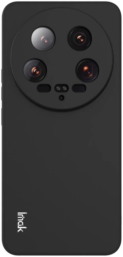 IMAK UC-4 Xiaomi 14 Ultra Hoesje Flexibel TPU Back Cover Zwart afbeelding 3