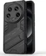 Xiaomi 14 Ultra Hoesje Shockproof Kickstand Back Cover Zwart afbeelding 1