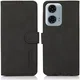 KHAZNEH Motorola Moto G24 Power Hoesje Retro Wallet Book Case Zwart afbeelding 2