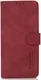 KHAZNEH Motorola Moto G24 Power Hoesje Retro Wallet Book Case Rood afbeelding 6