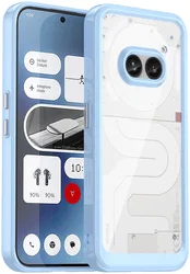 Nothing Phone (2a) / (2a) Plus Hoesje Acryl Back Cover Blauw afbeelding