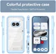 Nothing Phone (2a) / (2a) Plus Hoesje Acryl Back Cover Blauw afbeelding 2