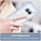 Nothing Phone (2a) / (2a) Plus Hoesje Acryl Back Cover Blauw afbeelding 5