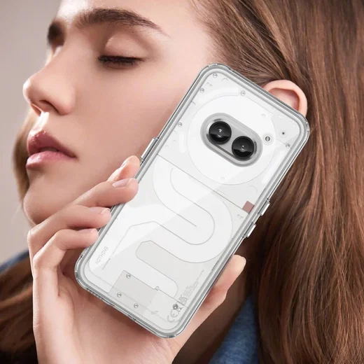 Nothing Phone (2a) / (2a) Plus Hoesje Acryl Back Cover Transparant afbeelding 7