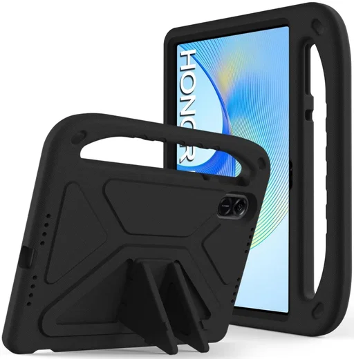 Honor Pad X9 Kinder Tablethoes met Handvat en Standaard Zwart afbeelding 1