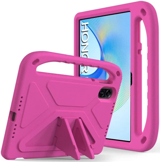 Honor Pad X9 Kinder Tablethoes met Handvat en Standaard Roze afbeelding 1