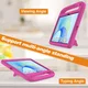 Honor Pad X9 Kinder Tablethoes met Handvat en Standaard Roze afbeelding 3