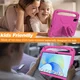 Honor Pad X9 Kinder Tablethoes met Handvat en Standaard Roze afbeelding 4