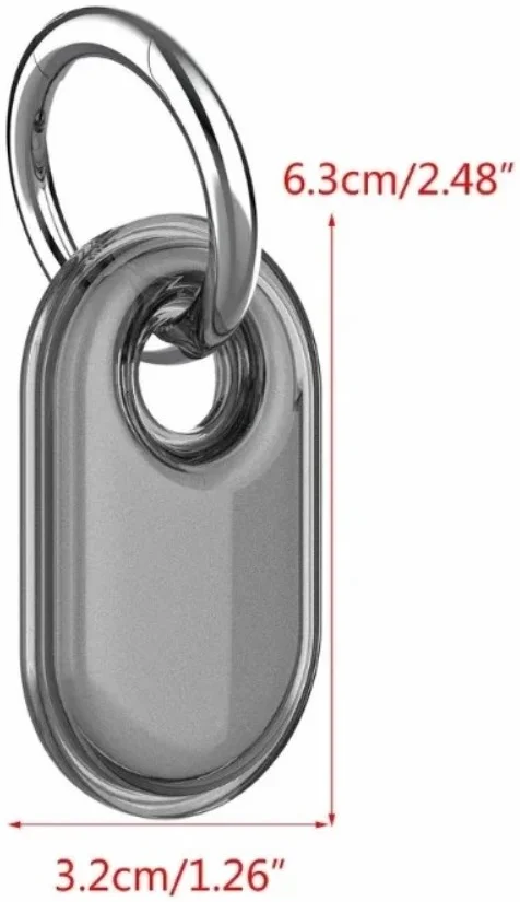 Samsung Galaxy SmartTag 2 Hoesje Waterbestendig TPU Transparant afbeelding 6