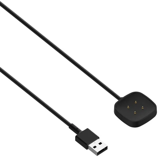 Fitbit Versa 4/Versa 3/Sense/Sense 2 Oplader Draadloos Opladen Dock 30 CM Zwart afbeelding 1