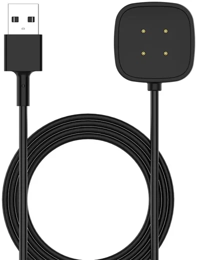 Fitbit Versa 4/Versa 3/Sense/Sense 2 Oplader Draadloos Opladen Dock 30 CM Zwart afbeelding 2