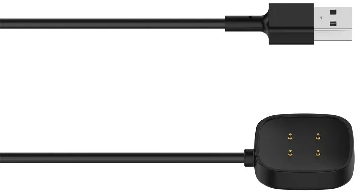 Fitbit Versa 4/Versa 3/Sense/Sense 2 Oplader Draadloos Opladen Dock 30 CM Zwart afbeelding 4
